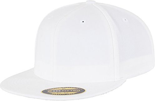 Erwachsene Mütze Premium 210 Fitted, weiß (white), L/XL