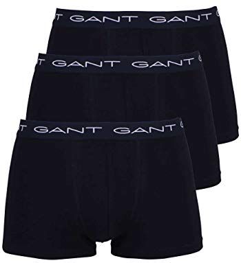 Confezione da 3 Pezzi Boxer a Pantaloncino, Nero, XXL Uomo