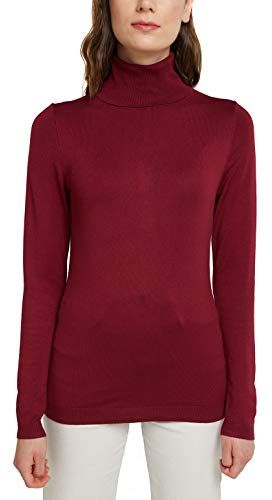 090ee1i303 Maglione, Rosso (600/Rosso Bordeaux), XL Donna