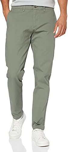 Smart 360 Flex Chino Tapered Pantaloni, Mulled Basil, 40 Uomo