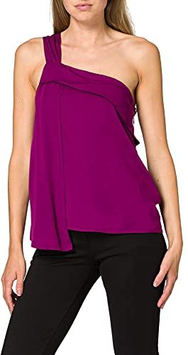 Top 5cey5t3z7 Blouse, Lilac Grey Fantasia all Over 27l, M Donna