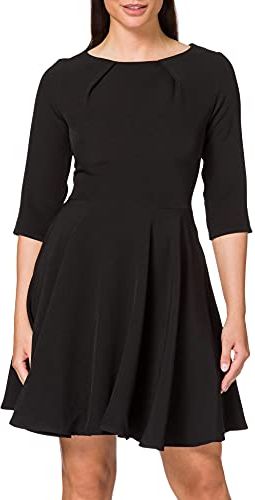 Skater Dress Vestito Elegante, Nero (Black), 42 (Taglia Produttore: 10) Donna