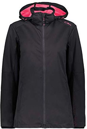 Giacca Softshell Long Fit, Donna, Antracite/Gloss, 50