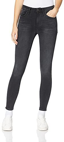 Lhana High Waist Super Skinny Jeans, Grigio (Worn in Slate B732-B197), W24/L30 (Taglia Produttore: 24W/ 30L) Donna