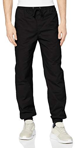 Marchio Amazon - find. Slim Cargo Jogger Pantaloni Uomo, Nero (Black), 42W / 32L, Label: 42W / 32L