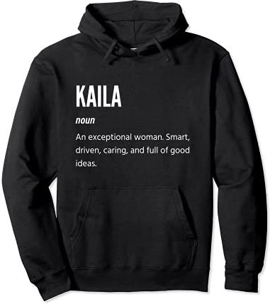 Kaila Gifts, Noun, Una donna eccezionale Felpa con Cappuccio