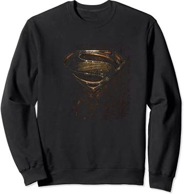 Man of Steel Glyph Shield Felpa