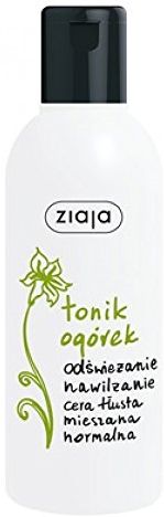 Ziaja, toner al cetriolo per pelle grassa, da 200 ml (etichetta in lingua italiana non garantita)