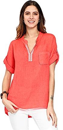 TRYSC101570 Blouse, Melone, L Womens