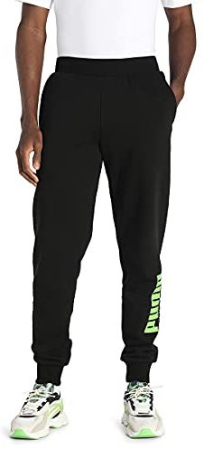 Power Logo SWEA Pantaloni, Black-Gree, M Uomo