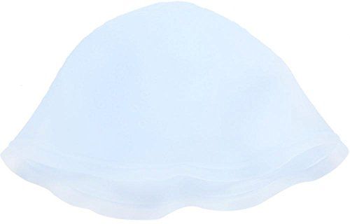 Cappello in gel di silicone - Parrucchiere Tappo da colorare per capelli in silicone Tappo evidenziante Strumenti per lo styling dei capelli con gancio(blu)