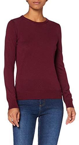 Amzl005-m Pullover, Rosso Lampone Scuro, 44