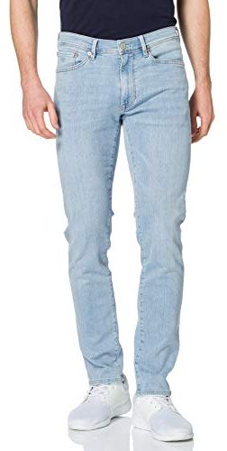 D2. Maxen Active-Recover Jeans Maxi, Blu Chiaro Vintage, 50 IT (36W/32L) Uomo