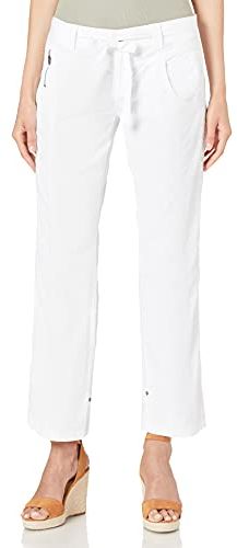 031EE1B353 Pantaloni, 100/White, 38 Donna