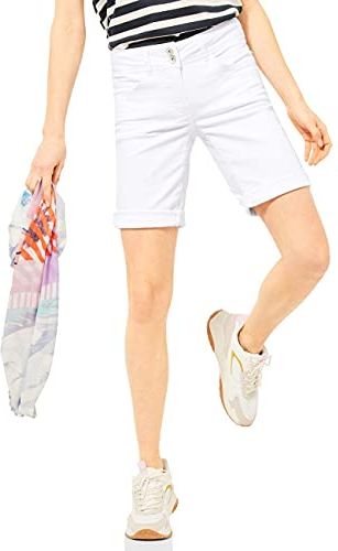 Scarlett Shorts Pantaloncini, White, 36 Donna