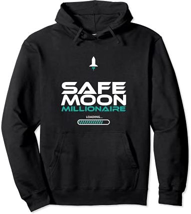 Divertente Safemoon Millionaire HODL Safemoon To The Moon Felpa con Cappuccio