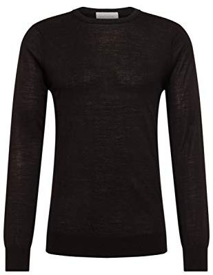 NOS Merino Wool Knit Felpa, Nero (Black 90), X-Large Uomo