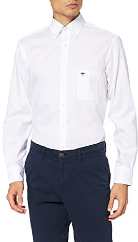 Summer Structure Shirt, 1/1 Sleeve Camicia Casual, Bianco (White 5001), S Uomo
