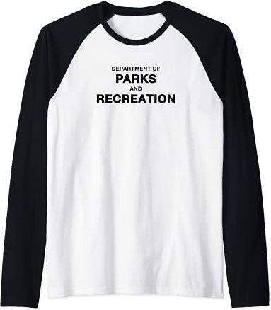 Parks & Recreation Dipartimento Parchi e Rec Maglia con Maniche Raglan