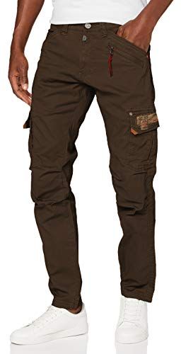 Regular Rogertz Pantaloni, Marrone (Washed Brown 6051), W31/L34 (Taglia Produttore: 31/34) Uomo