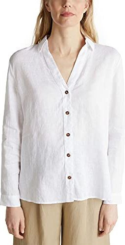 040eo1f303 Camicia da Donna, 100/Bianco, 42