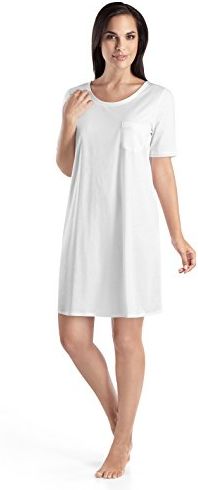 Camicia da Notte, Donna, Bianco (Weiß (White 0101)), XS