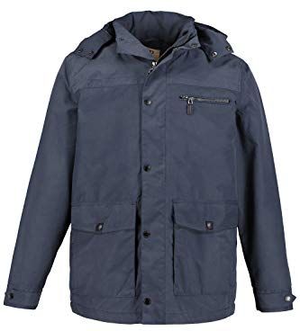 Funktionsjacke mit Fleecelining Impermeable, Blu (Fashion Denim 94), XXX-Large Uomo