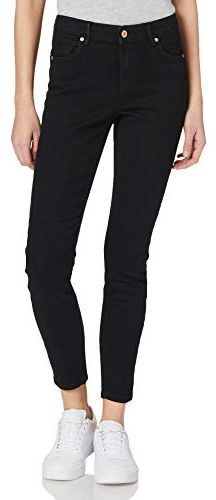 ONLANTA Life Reg SK Ank Pushup BB BJ165 Jeans, Nero, M_32 Donna