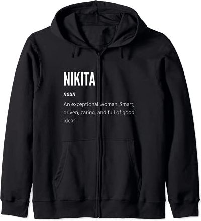 Nikita Gifts, Noun, Una donna eccezionale Felpa con Cappuccio