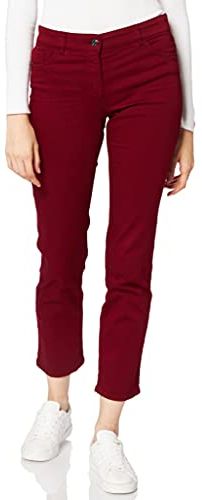 Edition Straight Fit Jeans, Merlot, 44 Donna