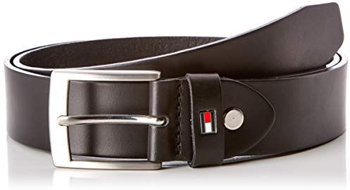 Adan Leather Belt 3.5 Adj Cintura, Nero (Black 002), 8 (Taglia Produttore: 100) Uomo
