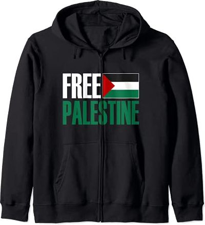 Free Palestine, Help Palestina, Palestine Flag, Palestina Felpa con Cappuccio