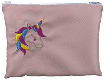 Borsa per cosmetici Borsa dei trucchi Unicorn Trousse per trucchi, da viaggio, per trucchi, da viaggio, con cerniera, idea regalo