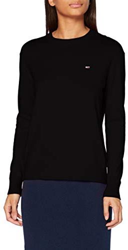 Tjw Soft Touch Crew Sweater Maglione, Nero, XXS Donna