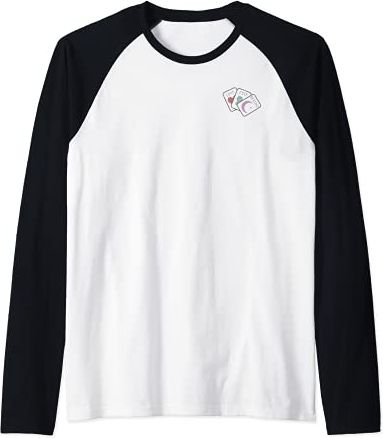 Psychic Readings Front Back Maglia con Maniche Raglan