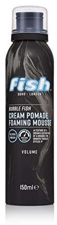 Volume Bubble Fish Cream Pomade Foaming Mousse - The Taming Smoother - 150ml
