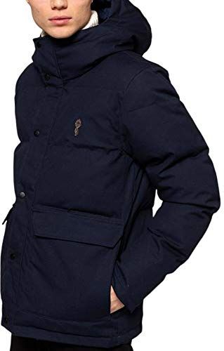 Revolution Puffer Jacket Giacca, Navy, L Uomo