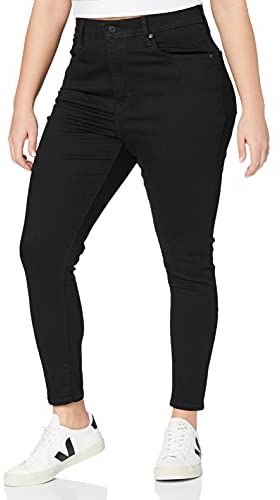 Plus Mile High SS Jeans, Black Galaxy, 36 Short Donna