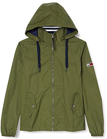 Tjm Essential Hooded Jacket Giacca, Verde (Green Lc6), M Uomo
