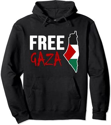 Free Gaza, Palestine Map, Free Palestine, Palestina, Gaza Felpa con Cappuccio