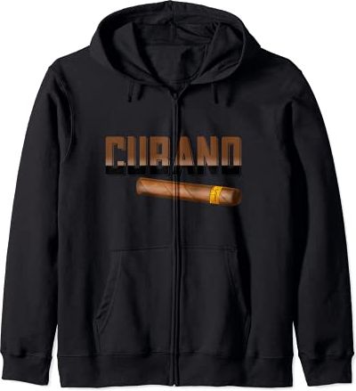 T-shirt da sigaro cubano sigaro cubano regalo per uomo Felpa con Cappuccio