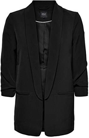 ONLELLY 3/4 Life Blazer TLR Noos, Black, 36 Donna