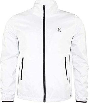 Nylon Harrington Giacca Sportiva, Bianco (Bright White Yaf), XX-Large Uomo