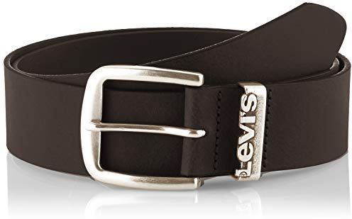 LEVIS FOOTWEAR AND ACCESSORIES Ivan Belt Cintura, Nero (Regular Black 59), 4 (Taglia Produttore: 95) Uomo