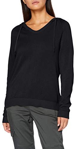 301267 Hoodie Felpa con Cappuccio, Deep Blue, Small Donna