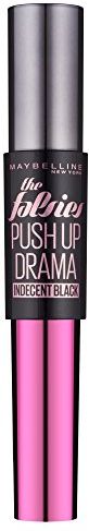 Maybelline The Falsies Push up Drama mascara Indecent Black, nero 9,5 ml.