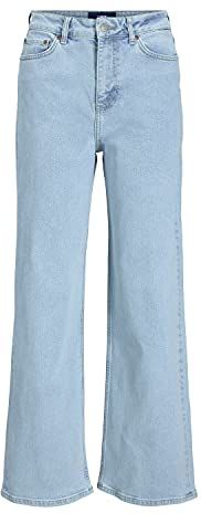 JJXX JXTOKYO Wide HW CC6011 Noos Jeans, Light Blue Denim, 32/32 da Donna