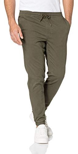 031CC2B306 Pantaloni, 355/Dark Kaki, 33W x 34L Uomo