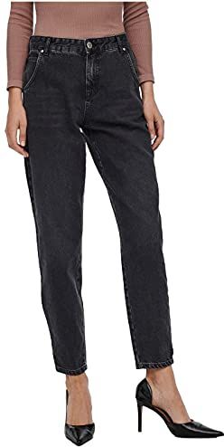 Onltroy Life HW Carrot Ank Dot610 Noos Jeans, Black Denim, M/32 da Donna