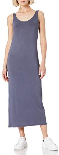 PCKALLI Maxi Tank Dress Noos Vestito, Ombre Blu, M Donna